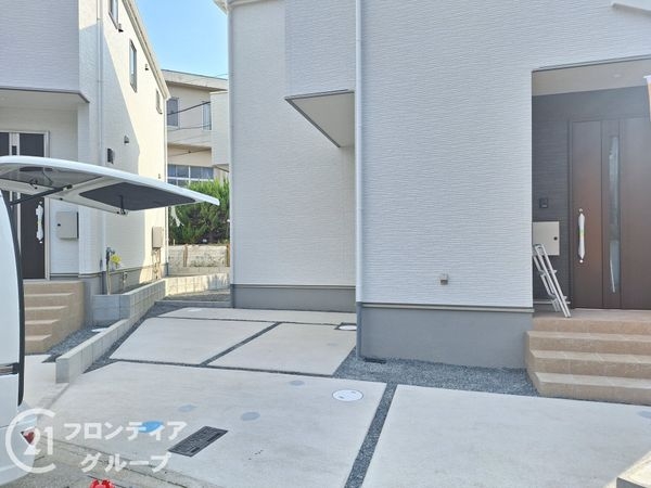 城陽市寺田宮ノ平 新築一戸建て 4号地(駐車場)
