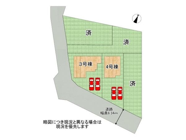 大津市大江３丁目　新築一戸建て　２３－１期　４号棟