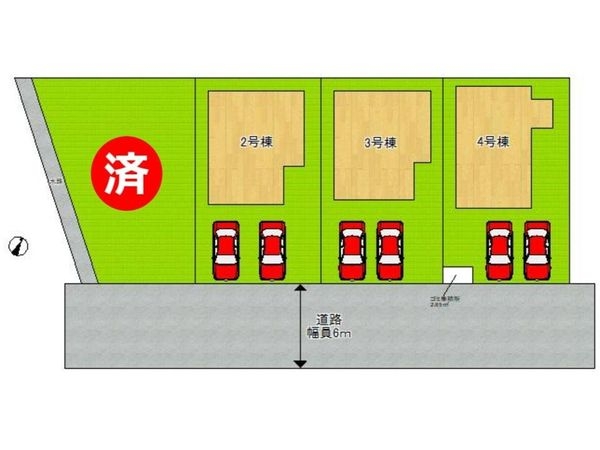 大津市下阪本１丁目　新築一戸建て　３期　３号棟