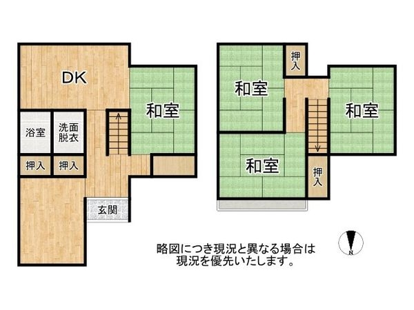城陽市富野池ノ内　中古一戸建て