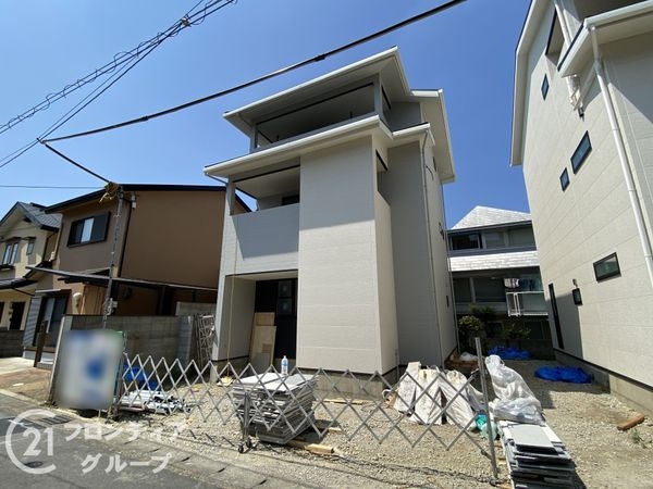 京都市山科区竹鼻サイカシ町　新築一戸建て　１号地
