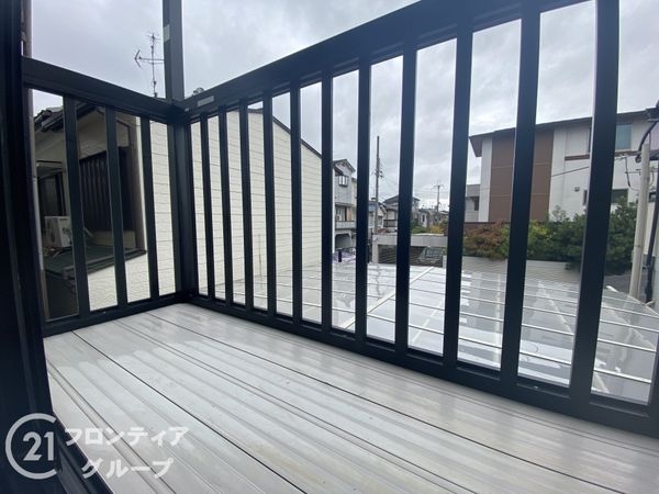 宇治市小倉町堀池の中古一戸建て(バルコニー)