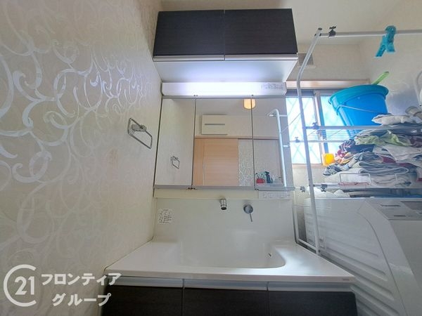 宇治市広野町尖山の中古一戸建て(洗面台・洗面所)