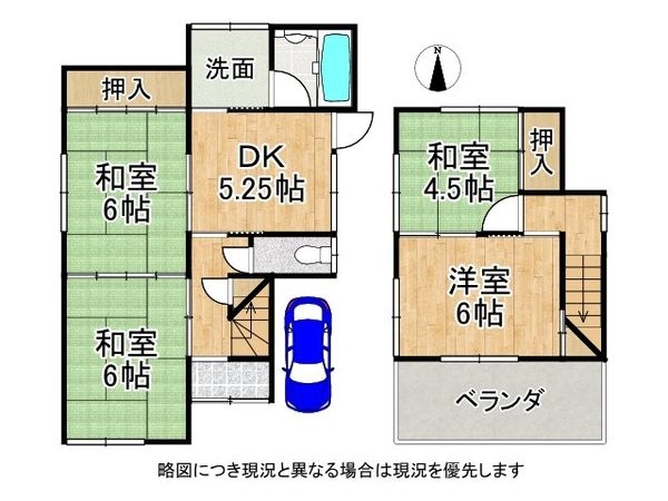 京田辺市興戸犬伏　中古一戸建て