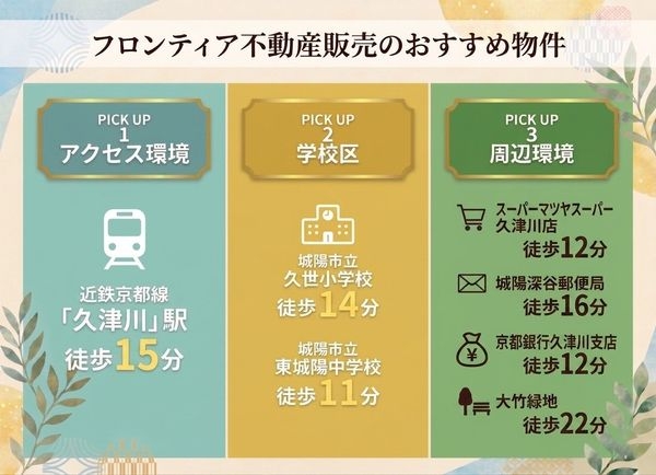 城陽市久世上大谷の中古一戸建て