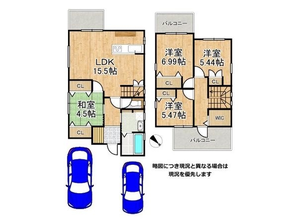 城陽市富野池ノ内の中古一戸建て