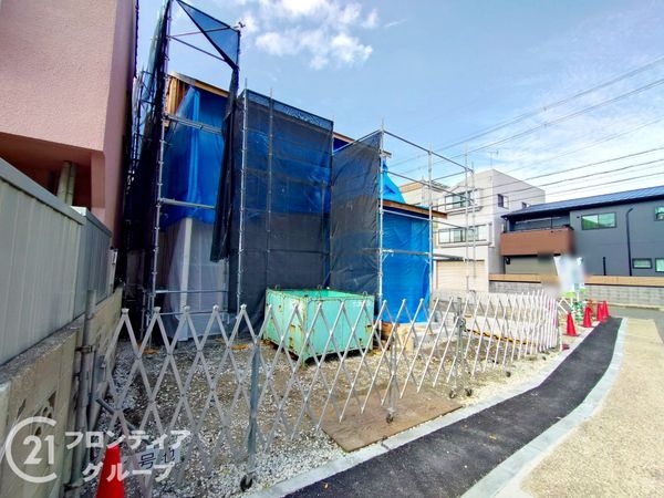 京都市山科区竹鼻扇町　新築一戸建て　１号棟