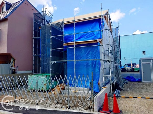 京都市山科区竹鼻扇町　新築一戸建て　１号棟