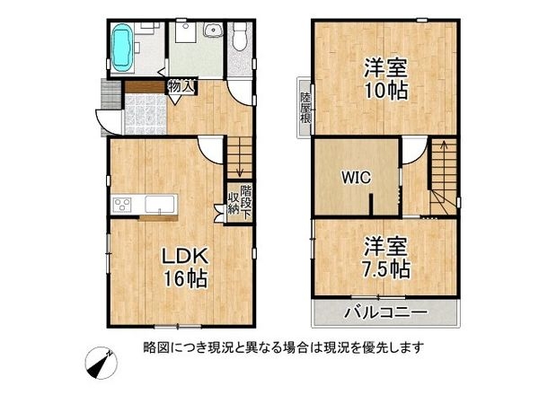 大阪市西淀川区百島１丁目　中古一戸建て