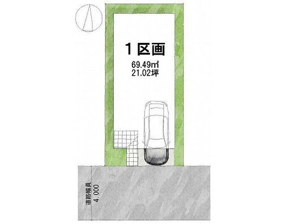 尼崎市武庫之荘６丁目　新築一戸建て　全１区画