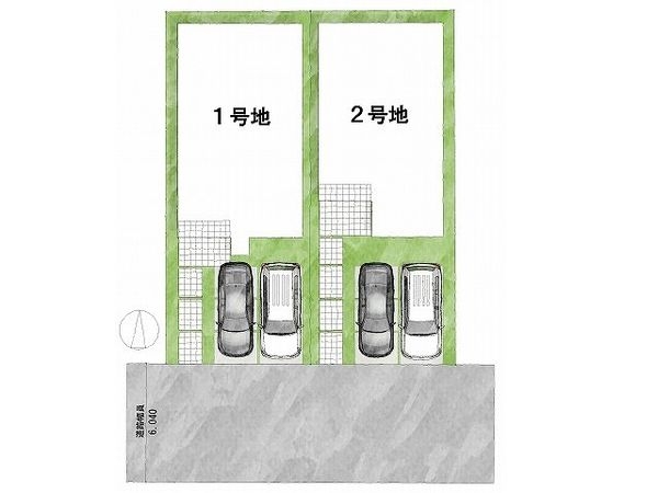 尼崎市西難波町６丁目　建築条件付き土地　1号地