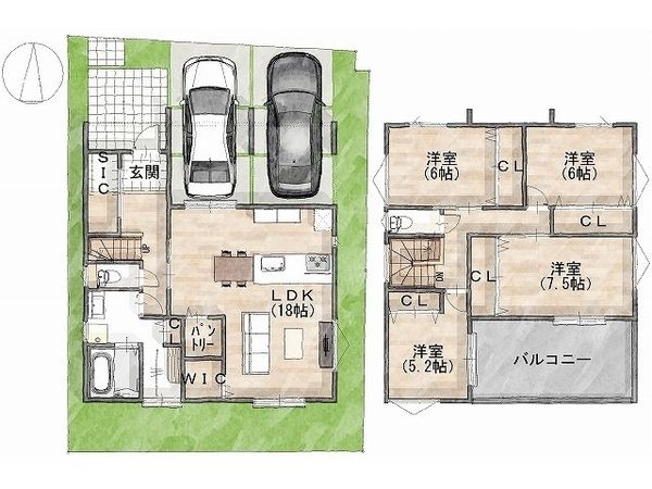 尼崎市常吉１丁目　新築一戸建て　全１区画