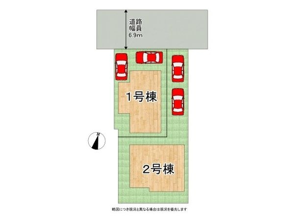 伊丹市西野６丁目　新築一戸建て　７期　２号棟