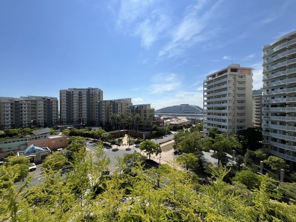 西宮マリナパークシティ・杜のまち2番館 中古マンション(現地からの眺望)