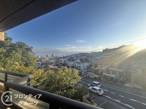 愛宕山ビューハイツ 中古マンション(現地からの眺望)