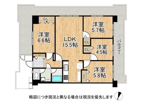 千舟リバーサイドヴィラＤ棟　中古マンション
