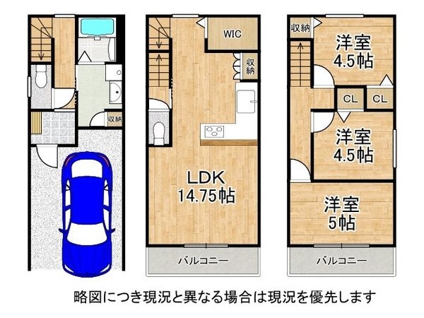 大阪市西淀川区中島1丁目 中古一戸建て