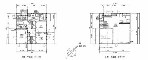 中巨摩郡昭和町河東中島の新築一戸建