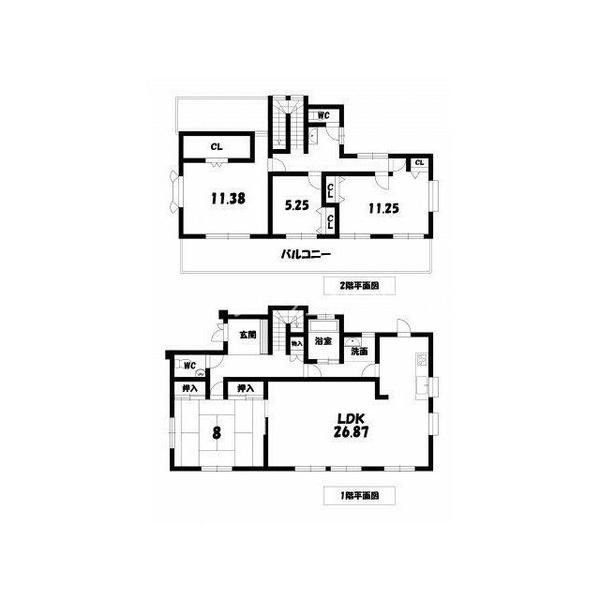 甲府市住吉１丁目の中古一戸建