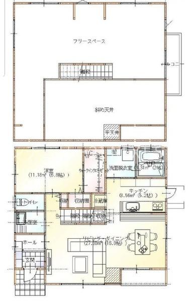 中巨摩郡昭和町西条新田の中古一戸建