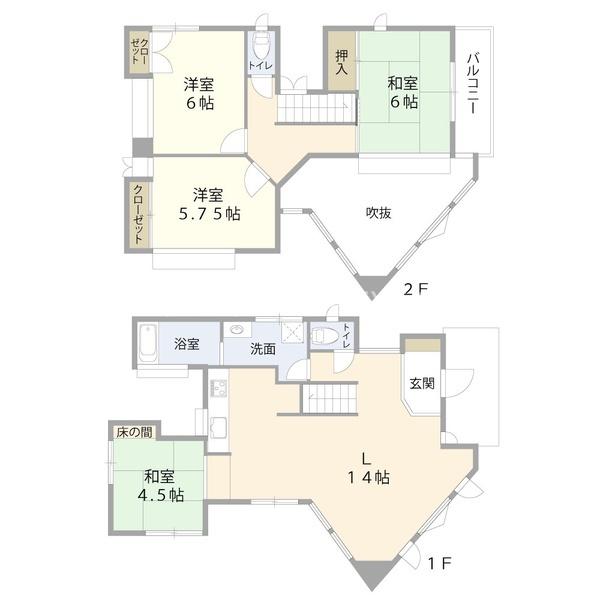 甲府市山宮町の中古一戸建