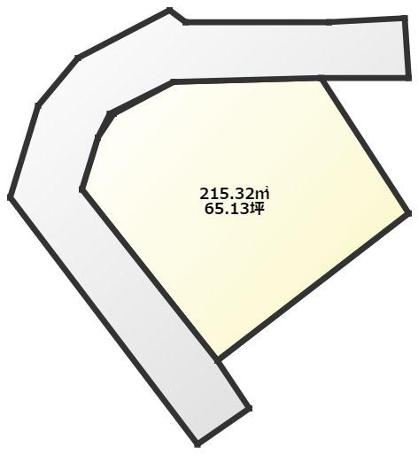 甲府市山宮町　2区画分譲地①