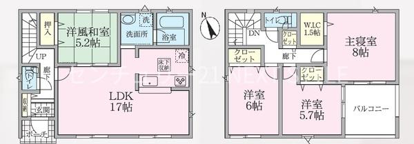 中巨摩郡昭和町河西の新築一戸建
