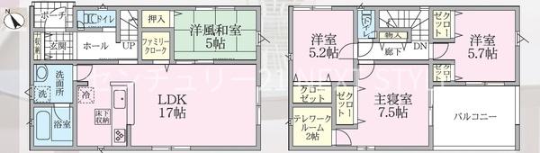 中巨摩郡昭和町河西の新築一戸建