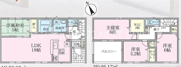 中巨摩郡昭和町河西の新築一戸建