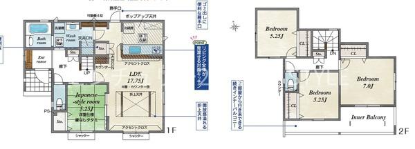 甲府市里吉４丁目の新築一戸建
