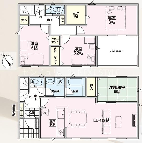 笛吹市御坂町夏目原の新築一戸建