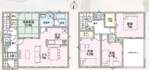 南アルプス市野牛島の新築一戸建