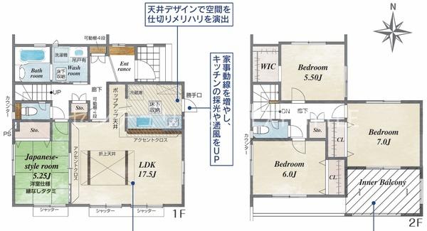 甲府市山宮町の新築一戸建