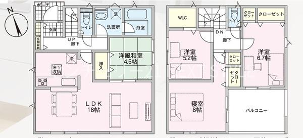 甲斐市篠原の新築一戸建