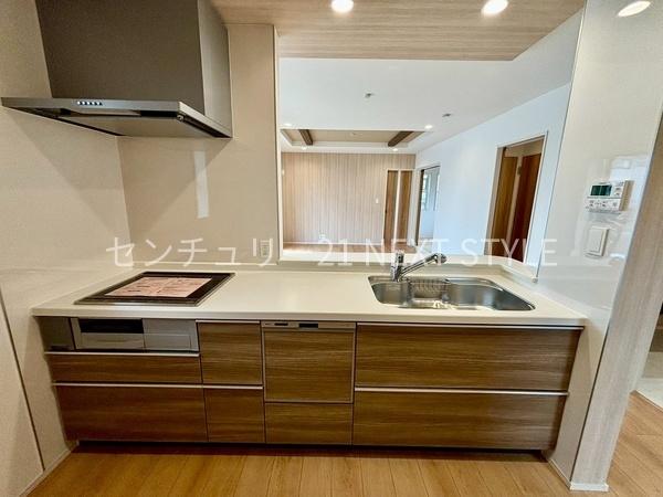 南アルプス市下宮地の新築一戸建(キッチン)