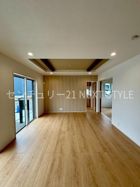 南アルプス市下宮地の新築一戸建(リビング)