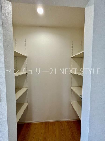 南アルプス市下宮地の新築一戸建(収納)