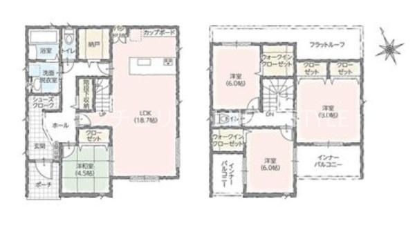 甲府市里吉２丁目の新築一戸建
