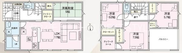 南アルプス市鮎沢の新築一戸建
