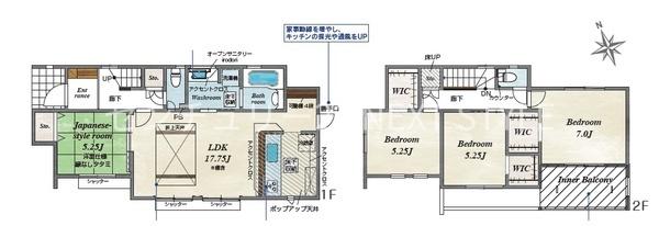 甲府市国母2丁目の新築一戸建
