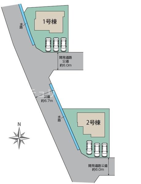 中央市井之口の新築一戸建