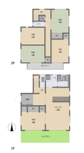 南アルプス市上市之瀬の中古一戸建て