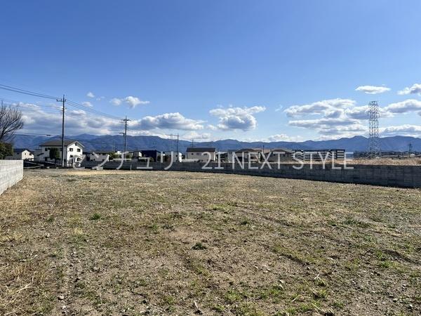 中巨摩郡昭和町西条新田の売土地