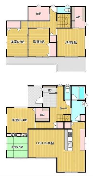 甲府市上町の中古一戸建て
