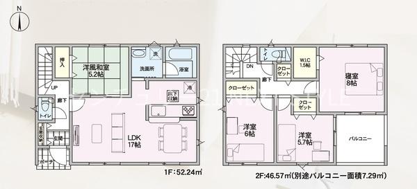 南アルプス市江原の新築一戸建