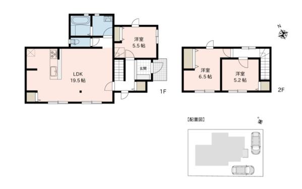 甲府市東光寺３丁目の中古一戸建て