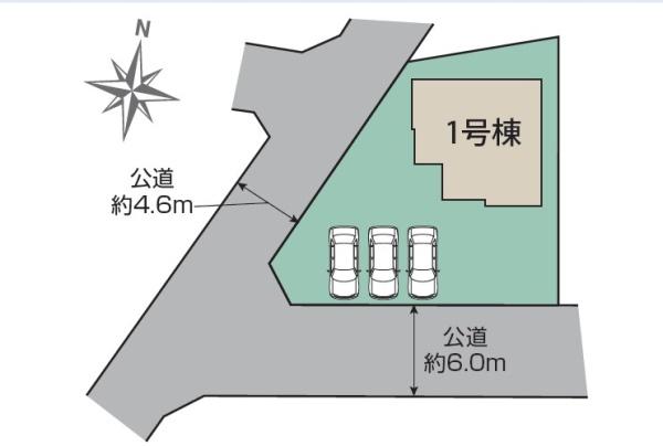 南アルプス市鮎沢　新築　1棟