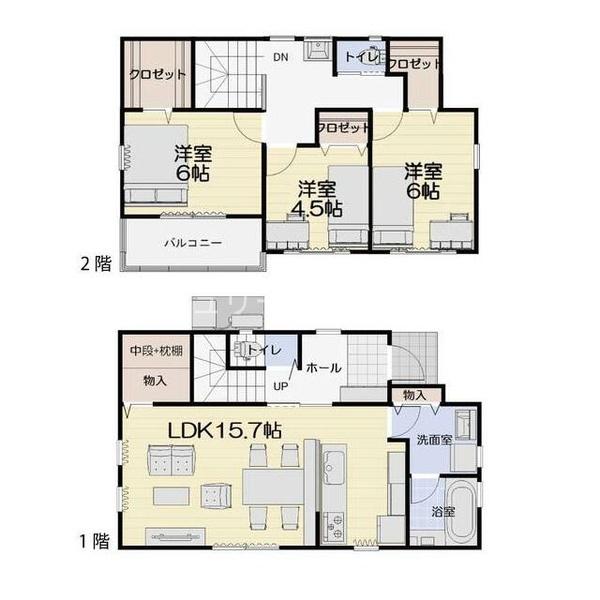 甲斐市篠原の新築一戸建