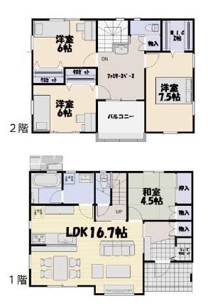 甲府市蓬沢町の新築一戸建