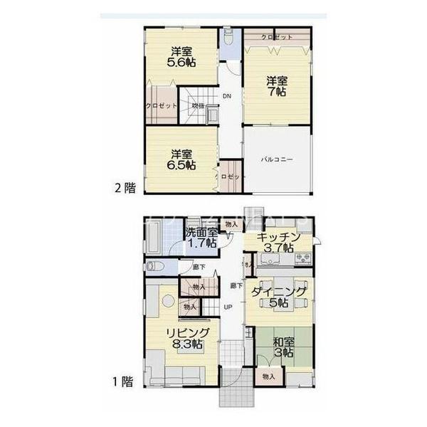 甲府市川田町の中古一戸建